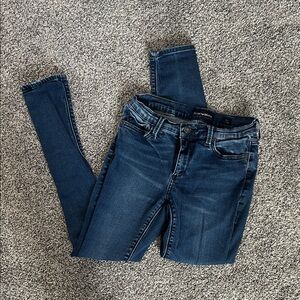 Lucky Brand Women's Deep Blue Skinny Jeans